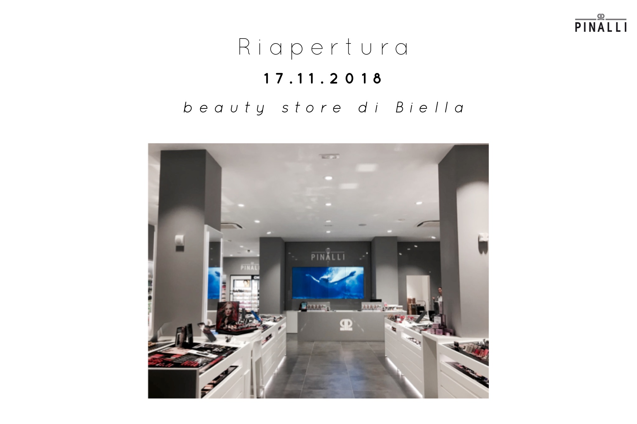 Riapre al pubblico, con un'innovativa veste, il beauty store Pinalli