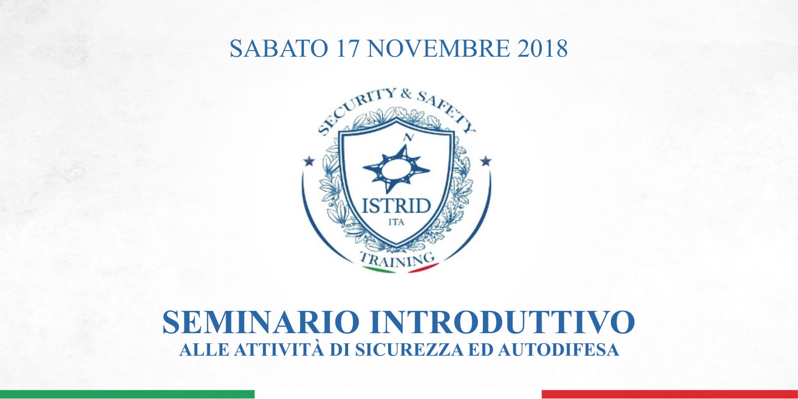 Seminario introduttivo alle attivita' di sicurezza ed autodifesa