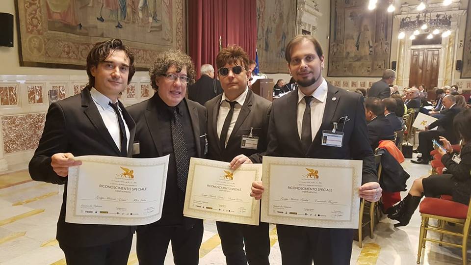 I GEISHA A MONTECITORIO PER RITIRARE IL “LEONE D’ORO DI VENEZIA” PER MERITI ARTISTICI