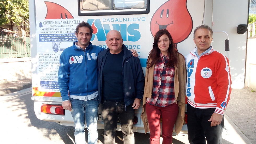 Mariglianella: AVIS riscontra positiva risposta dei donatori di sangue.