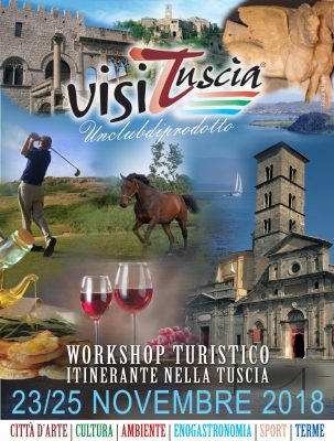 Dal 23 al 25 Novembre VisiTuscia presenta la Tuscia