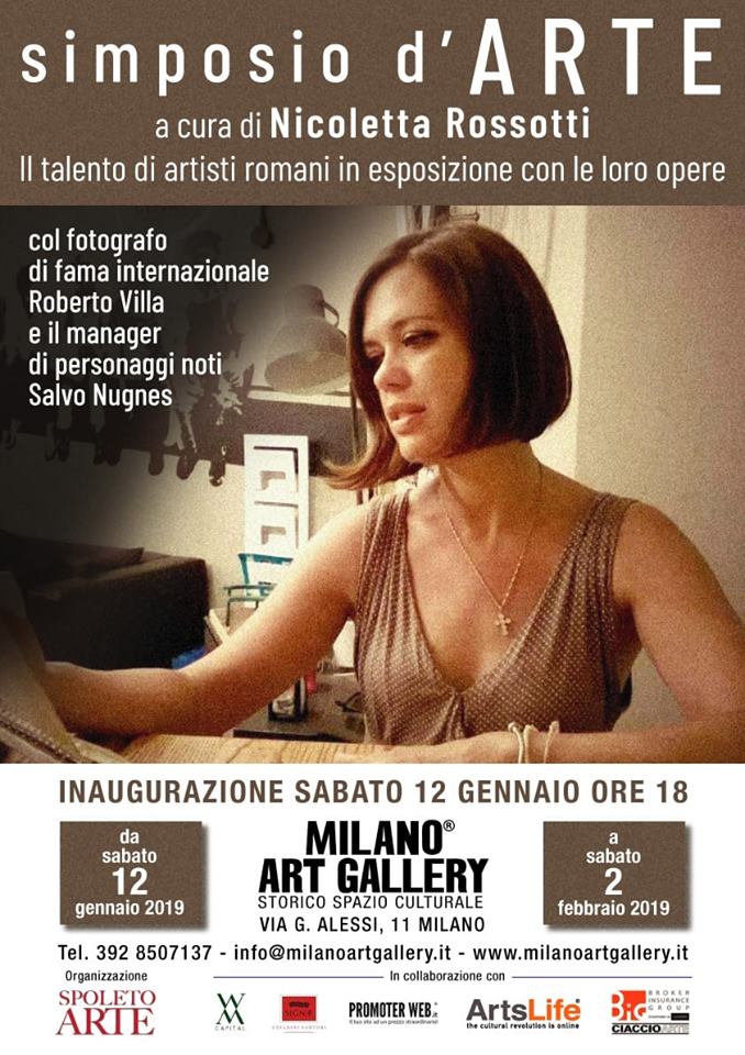 Nella storica Milano Art Gallery si parla d’arte con Nicoletta Rossotti, Salvo Nugnes e Roberto Villa