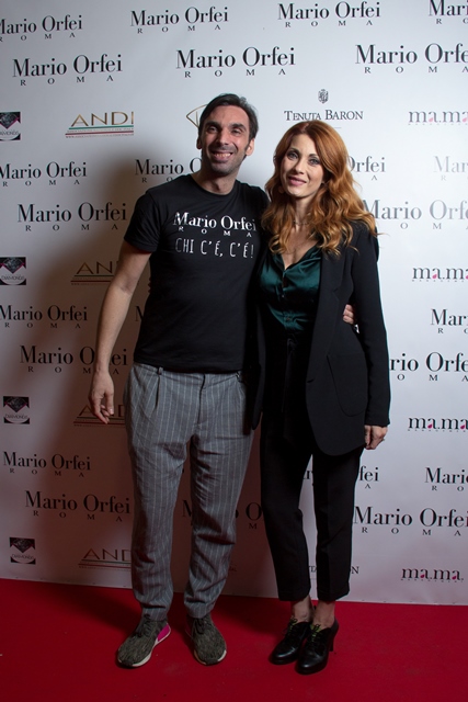 VIP PARTY PER LA PRESENTAZIONE DELLA COLLEZIONE MODA DI MARIO ORFEI