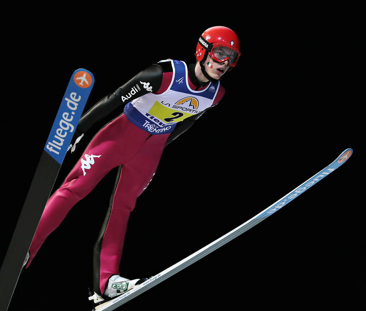 SALTO SPECIALE IN VAL DI FIEMME. DAVIDE BRESADOLA E ALEX INSAM A RUOTA LIBERA