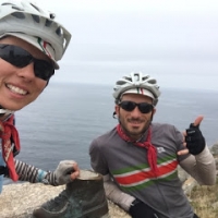 Palas e Vito in mountain bike sul Cammino di Santiago