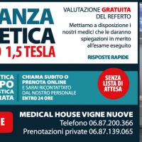 Risonanza magnetica alto campo tesla 1,5 convenzionata 