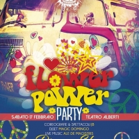 Flower Power Party  Dinner show al Teatro alberti di Desenzano