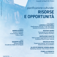 Convegno: “Pianificazione culturale: risorse e opportunità”