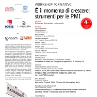 WORKSHOP GRATUITO ACCREDITATO PAUCIULO STRATEGIE “È IL MOMENTO DI CRESCERE: STRUMENTI PER LE PMI”