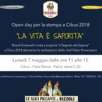 “La Vita è saporita” scopri con Rizzoli Emanuelli “il Segreto del Sapore” a Cibus 2018