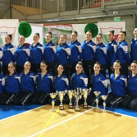 Sul podio d’Italia il Twirling Santa Cristina. Campionesse Italiane con il Team Senior e Vice Campionesse con il Team Junior!