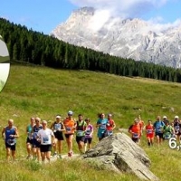 IL ROMBO DELLA PRIMIERO DOLOMITI MARATHON. PERCORSO SEGNALATO A 50 GIORNI DAL VIA