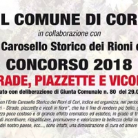 Cori: strade, piazzette e vicoli in fiore. Il Concorso