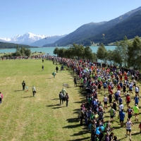 GIRO LAGO DI RESIA CORRERE IN PARADISO