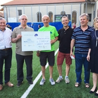 2° Pedalata tra le Stelle: inaugurato il campetto da calcio dell’Oratorio di Armeno (NO)