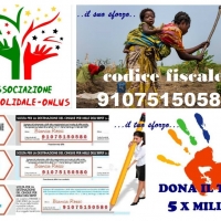 QUEST ’ANNO DONA IL 5 X MILLE ... AI POVERI , con il codice fiscale 91075150580 !