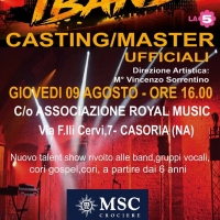 Ultima tappa di iBand a Casoria, appuntamento alla Royal Music per il talent musicale di La5 