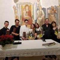 Enrico Nadai, Loredana Zanchetta e i solisti della Piccola Orchestra Veneta alla Notte Bianca del Gusto (7 luglio 2018)