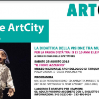 Sabato 25 agosto “I Bambini e ArtCity a Tarquinia: continua il percorso alla scoperta del patrimonio storico, artistico e architettonico del Polo Museale del Lazio 