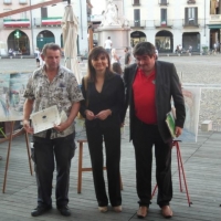 VERCELLI COME MONT-MARTRE , UNA SCOMMESSA VINTA. GIOVANNI BOSSI VINCE IL CONCORSO DI PITTURA ORGANIZZATO DA FUTURARTE.