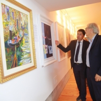 Sgarbi a Venezia: sorprendente inaugurazione con tanti vip e artisti