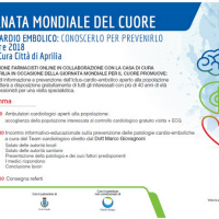 Associazione Farmacisti online: Aprilia screening gratuiti Giornata Mondiale del Cuore