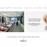 Pinalli: Evento bareMinerals nello store di Parma