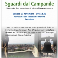 -Brusciano: La Parrocchia di San Sebastiano lancia uno “Sguardo dal Campanile” e celebra la “Giornata dell’Avvenire e del Sovvenire”. (Scritto da Antonio Castaldo)