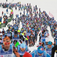 A LIVIGNO NEVE E FREDDO: LA STAGIONE VISMA SKI CLASSICS APRE CON IL BOTTO. ALLA SGAMBEDA PERCORSO UNICO DI 30KM