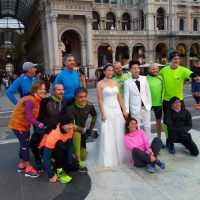 Il treno dello Sport che raccoglie gente e le porta in giro ad allenarsi e divertirsi 