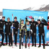 A LIVIGNO ‘LAGER 157’ RINGRAZIA BRITTA J. NORGREN  TEAM KOTENG E BAUER SUL PODIO VISMA SKI CLASSICS