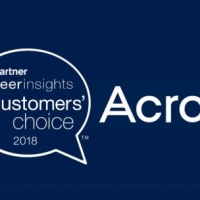 Acronis riceve il riconoscimento Gartner Peer Insights Customers’ Choice 2018 per le soluzioni di backup e ripristino per data center