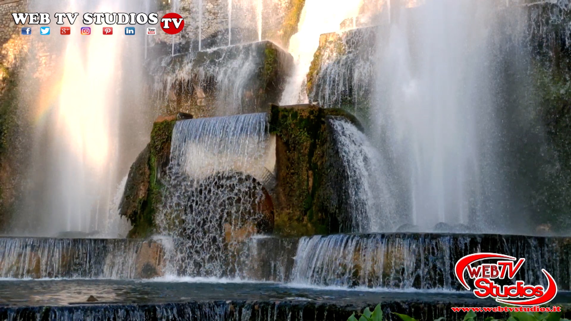 Tivoli Villa D’Este Giochi D’acqua #webtvstudios