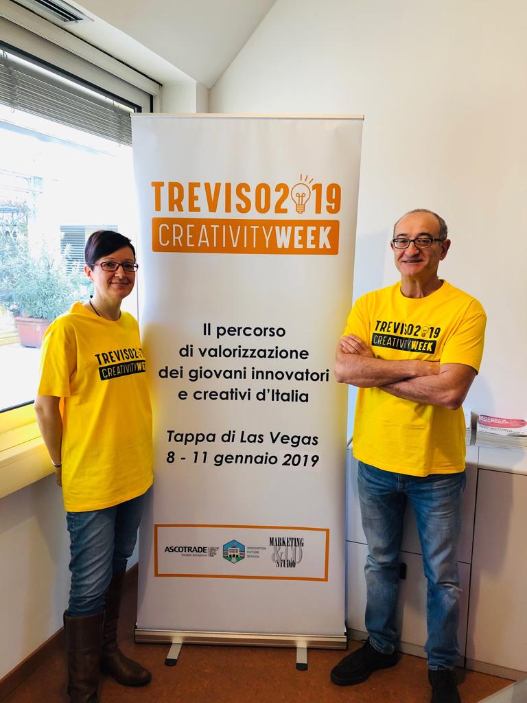 TREVISO CREATIVITY WEEK 2019, ANTEPRIMA A LAS VEGAS