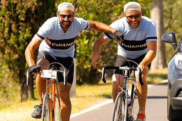 Una serata tra ciclostoriche e cicloturismo alla torre di Marciano