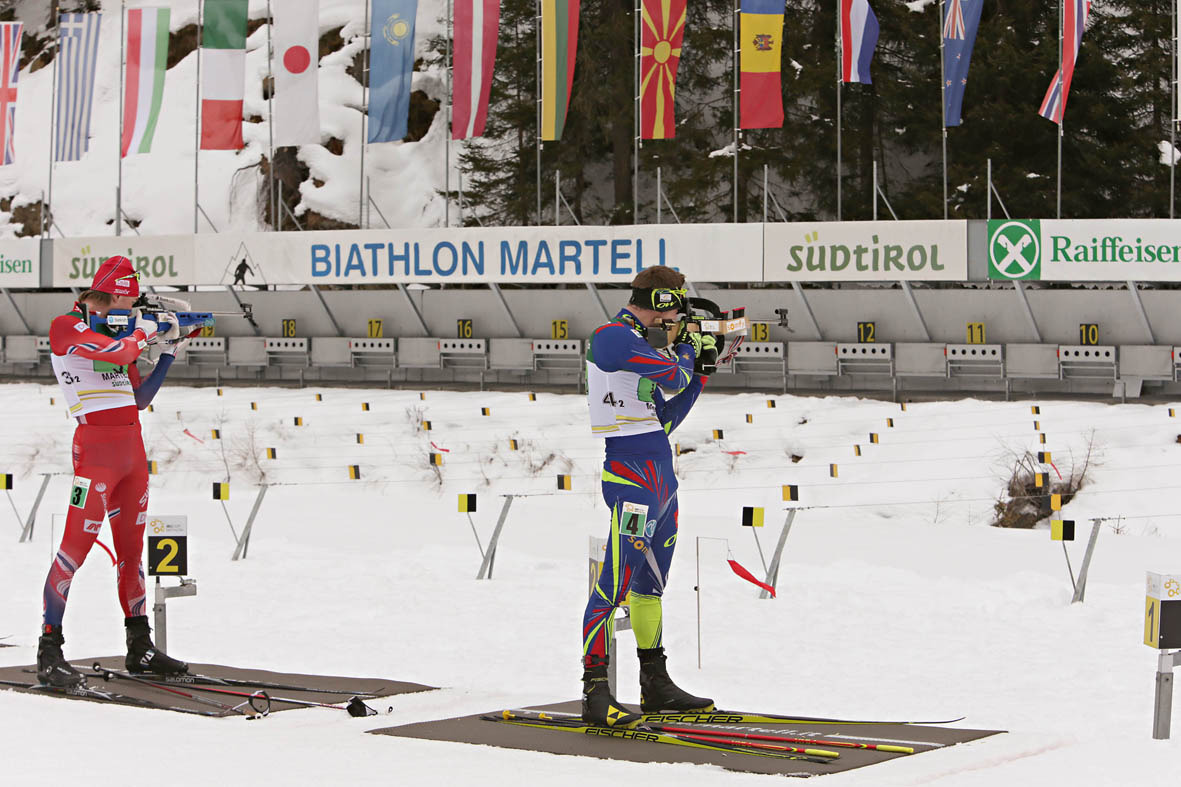 INEDITA ‘MASS START 60’ ALL’IBU CUP. BIATHLON DI CASA IN VAL MARTELLO