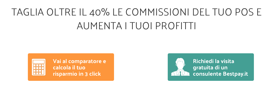 Bestpay.it e’ il primo comparatore di sistemi di pagamento che permette di scegliere la soluzione migliore  per risparmiare oltre il 40% 