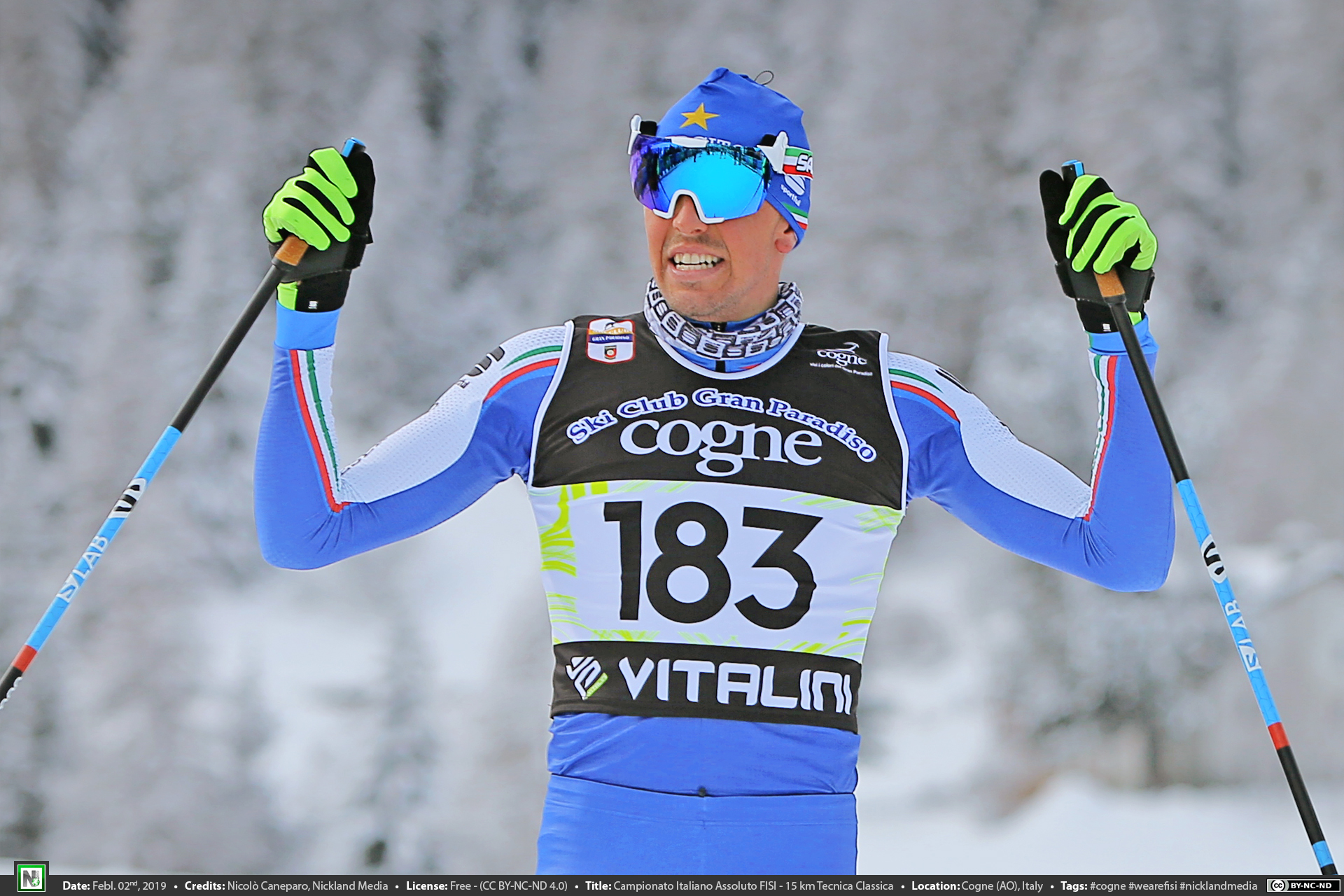 DeFast tricolore a Cogne nella 15 Km