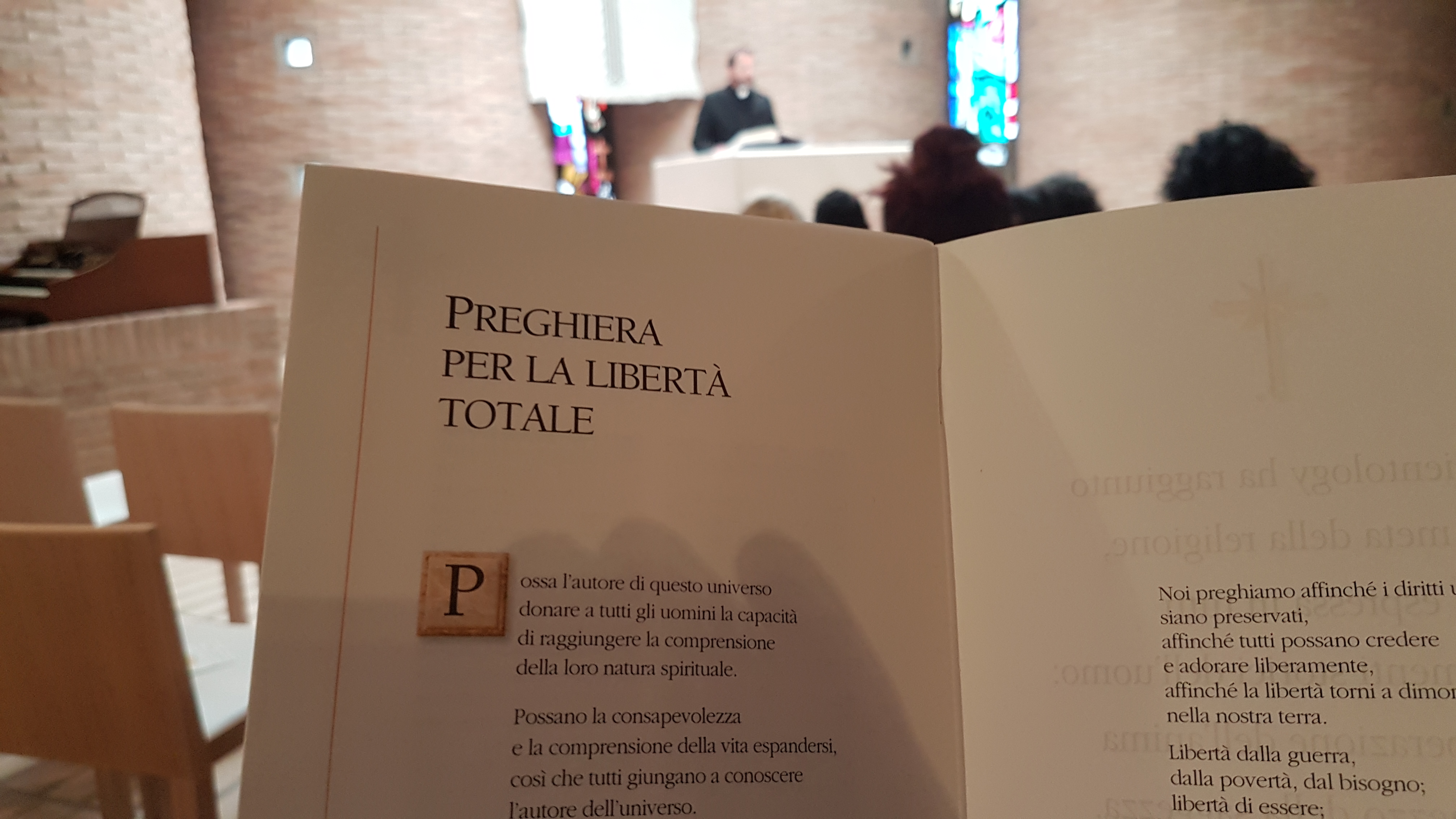 INCONTRO INTERRELIGIOSO NELLA CHIESA DI SCIENTOLOGY DI ROMA