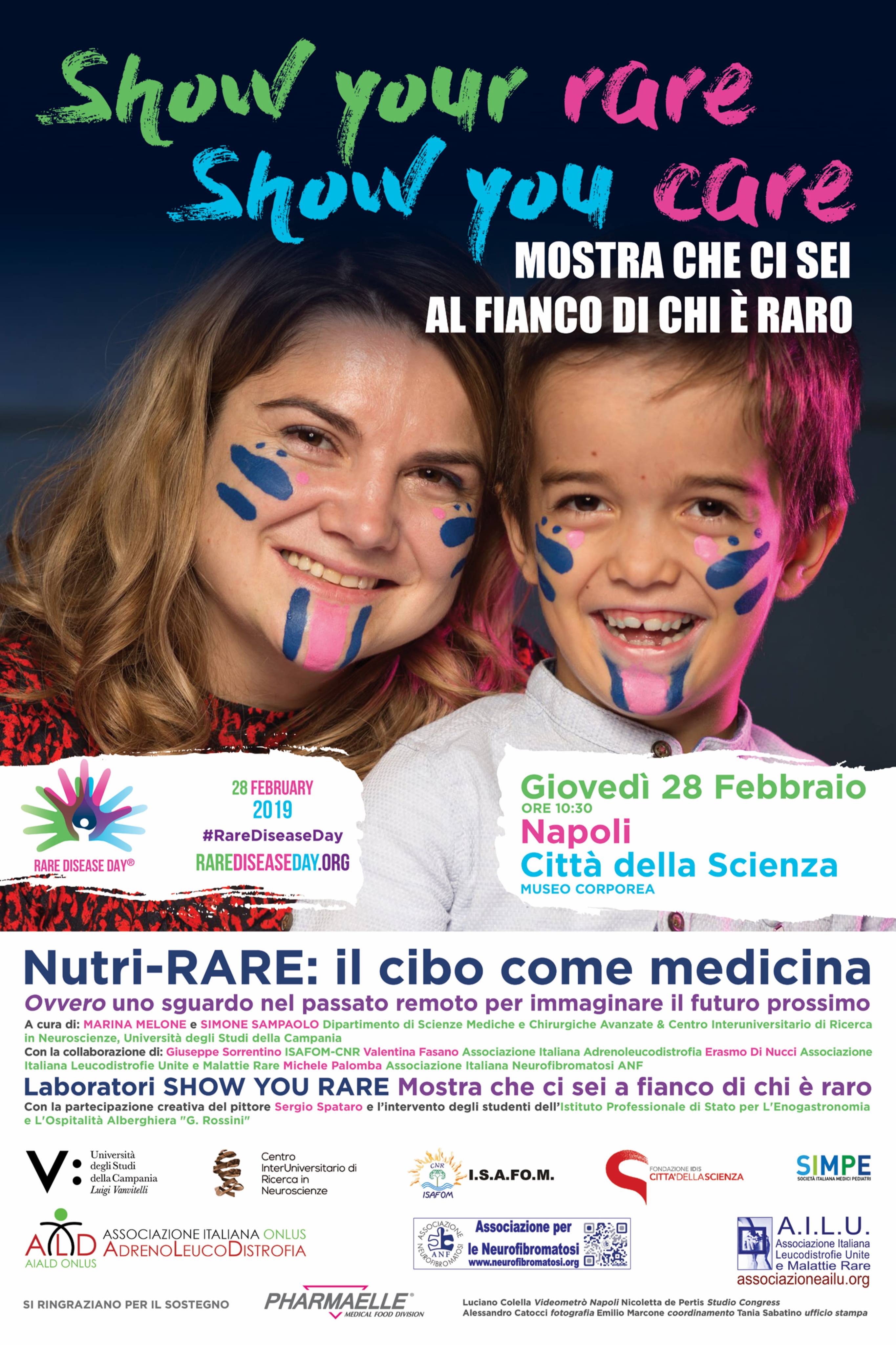 Giovedì 28 febbraio Nutri-RARE, il cibo come medicina, uno sguardo al passato per immaginare il futuro 