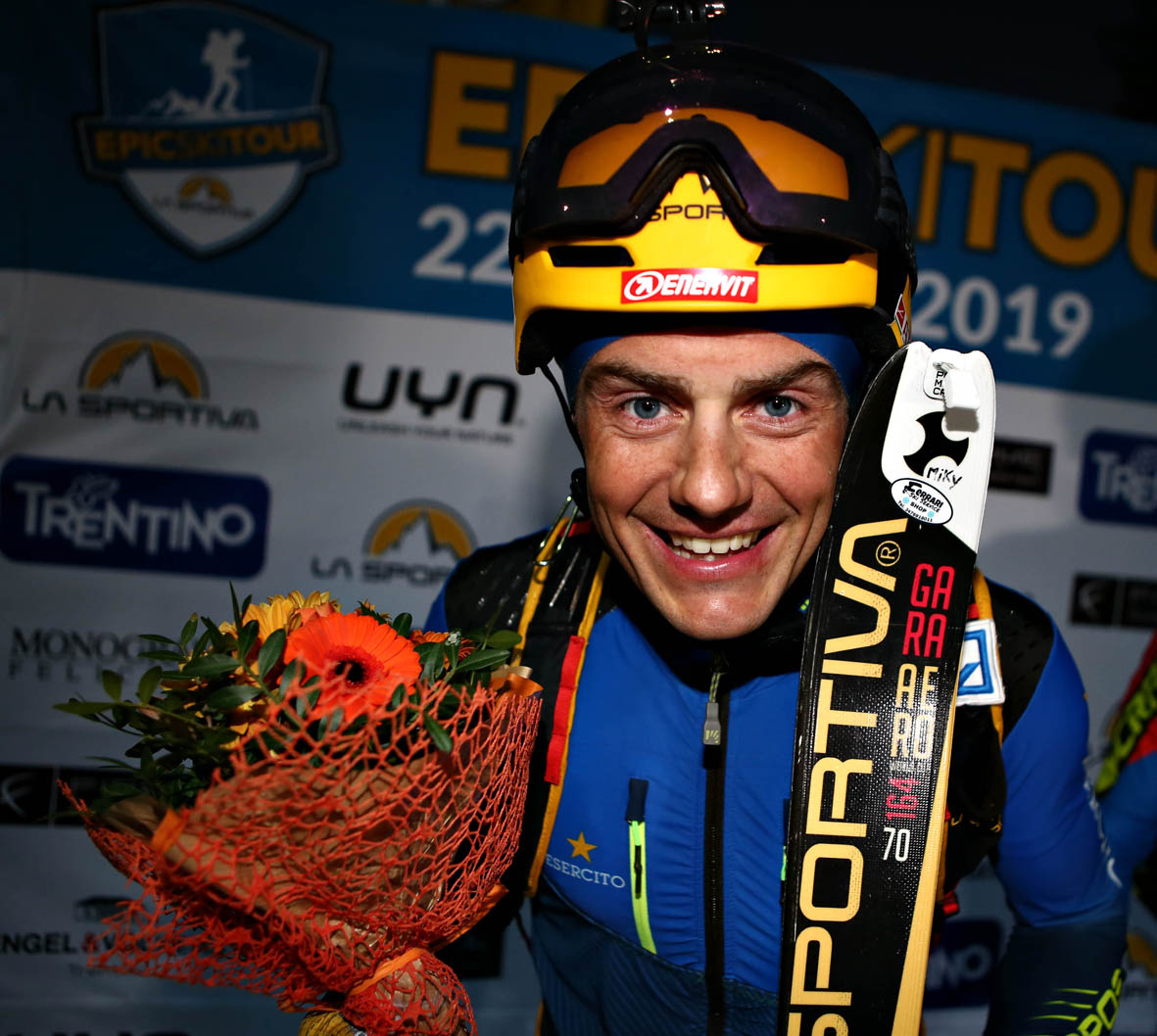 BOSCACCI TORNA E VINCE SULL’ALPE CERMIS. PRIMA TAPPA “EPIC SKI TOUR” A GACHET-MOLLARET 