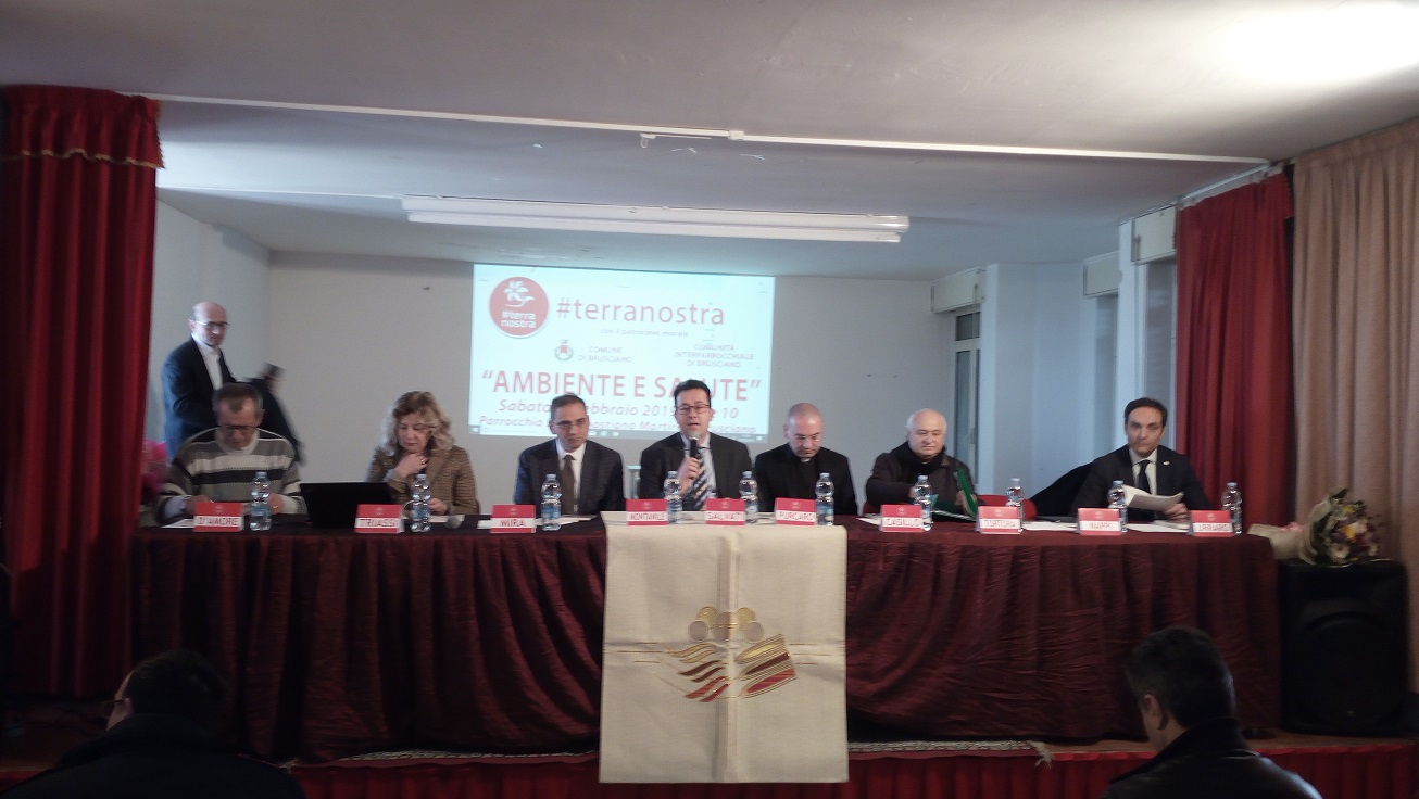 -  Brusciano: L’Associazione Terra Nostra ha svolto il convegno “Ambiente e Salute” con Istituzioni civili e religiose e la  cittadinanza. (Scritto da Antonio Castaldo)