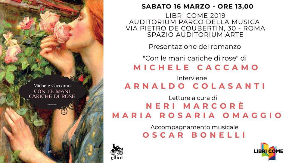 Con le mani cariche di rose: la presentazione all’ Auditorium Parco della Musica di Roma