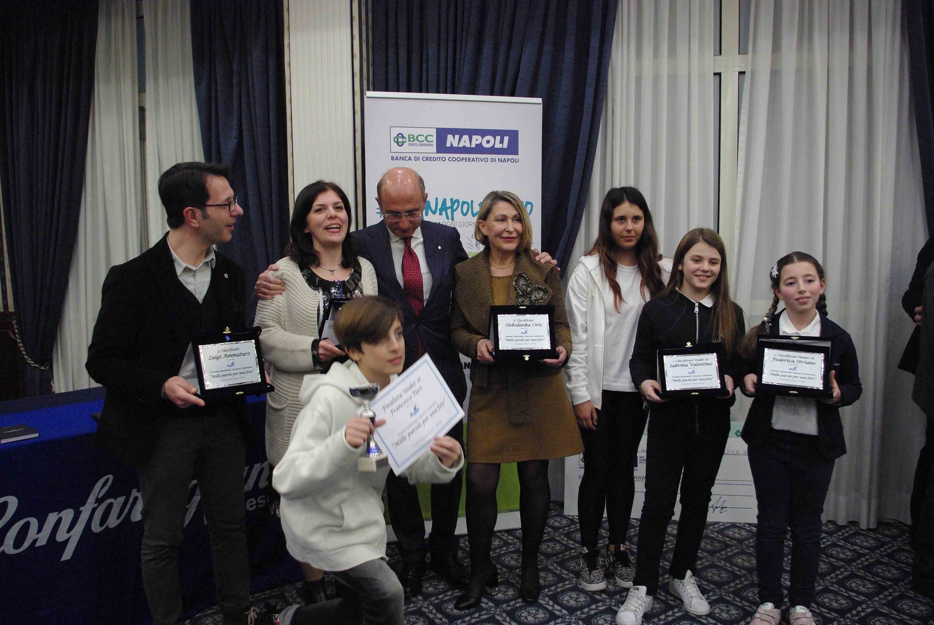 «Mille Parole per una Foto» il Sindaco di Napoli partecipa alla premiazione del concorso letterario promosso da Confartigianato Napoli.