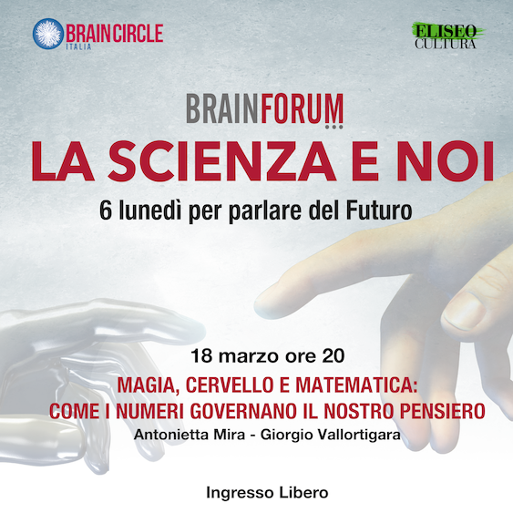 La Scienza e Noi, Lunedì 18 marzo