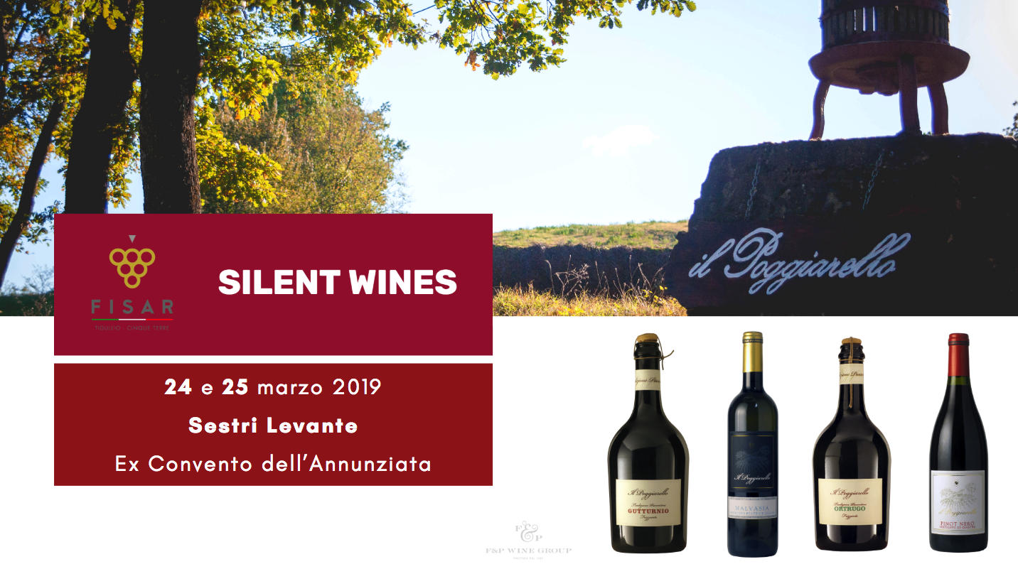 Il Poggiarello presente con i suoi  vini a Silent Wines 2019