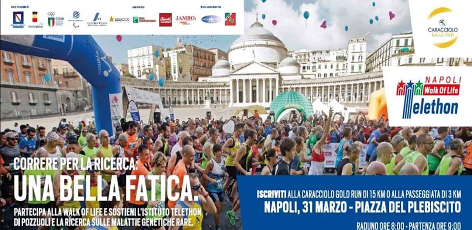 Caracciolo Gold Run 2019, sul lungomare di Napoli torna la competizione agonistica