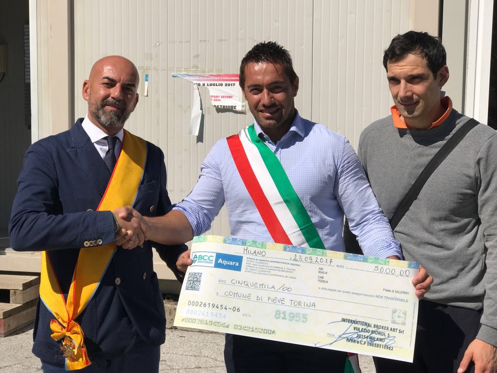 DANILO GIGANTE PREMIATO CON IL “LEONE D’ORO DI VENEZIA”. QUANDO LA BENEFICENZA PAGA!