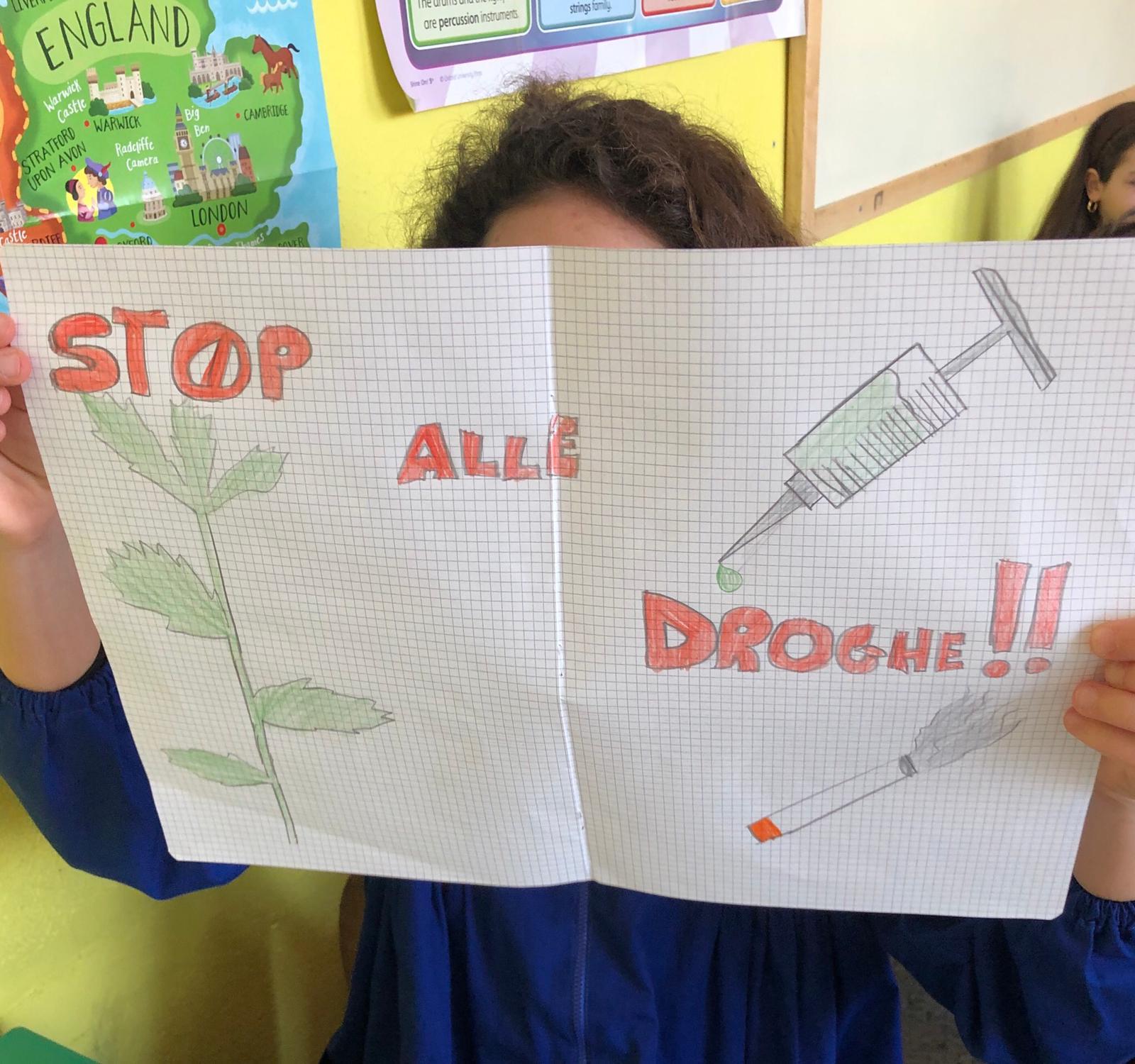 Olbia: dalle scuole elementari “Stop alle droghe”