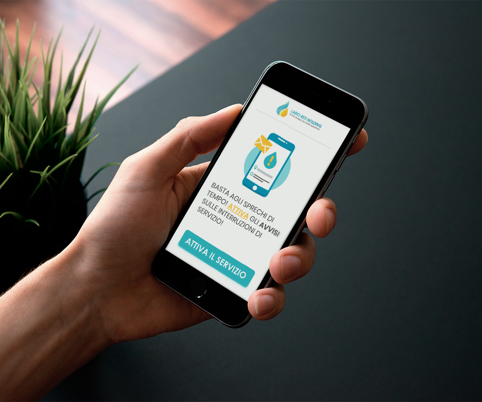 Trizero Web-app Avvisami: aggiornamenti relativi al servizio idrico per i cittadini